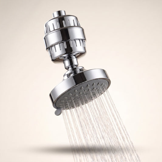 Mosswell Filtered Shower Head — Takes the Chlorine Out on the Way Through